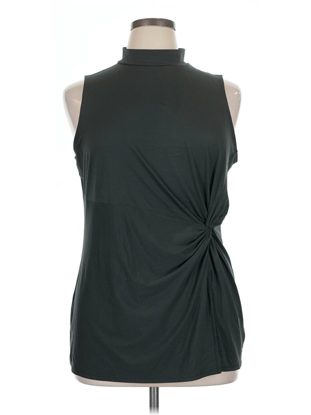 SPANX®  Butter Twist-Waist Top Essex Green / 1X